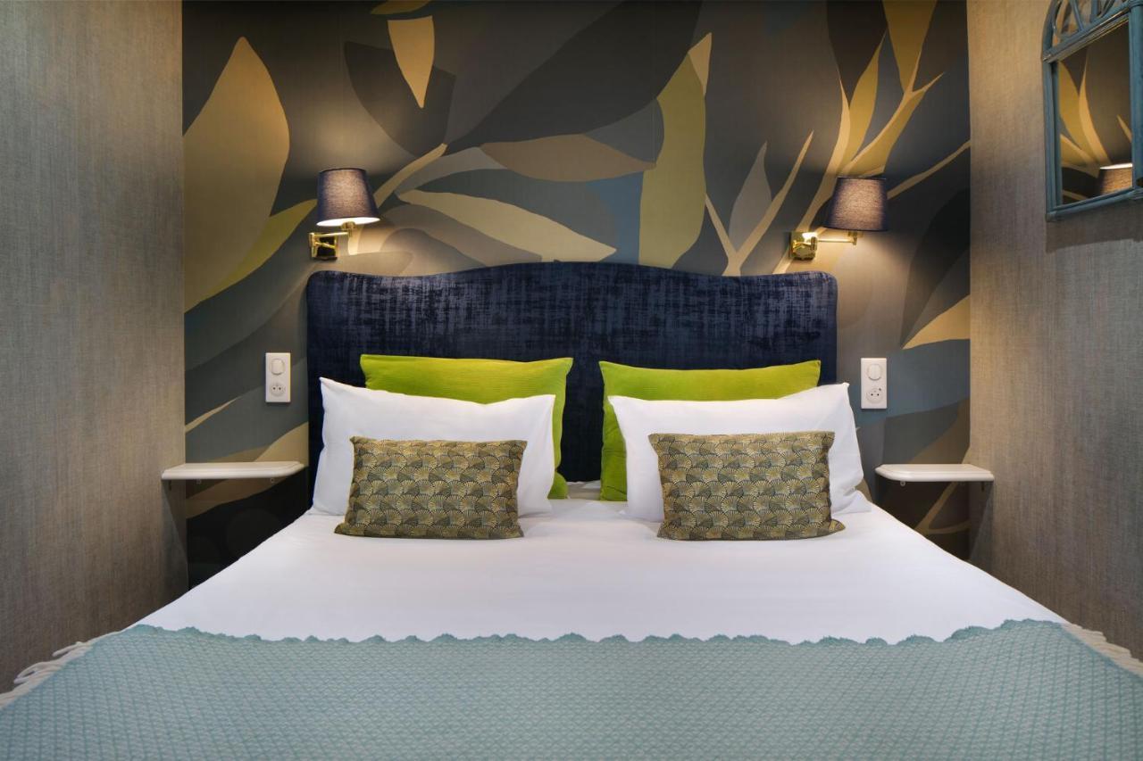 Logis Hotel Les Fuchsias Saint-Vaast-la-Hougue Ngoại thất bức ảnh