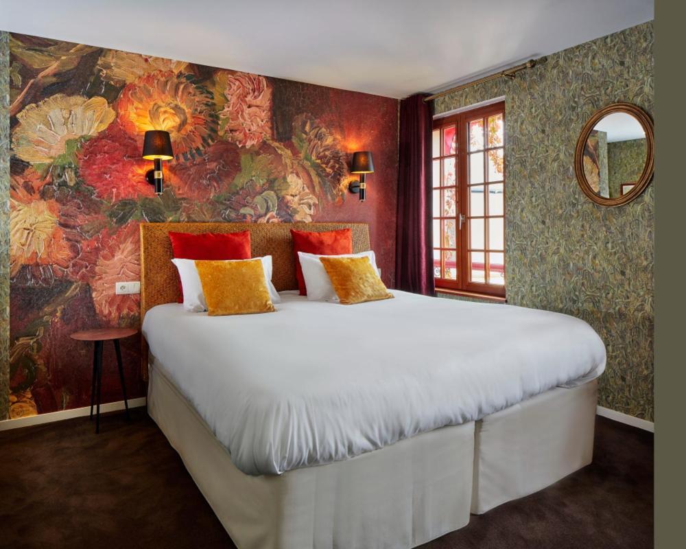 Logis Hotel Les Fuchsias Saint-Vaast-la-Hougue Ngoại thất bức ảnh