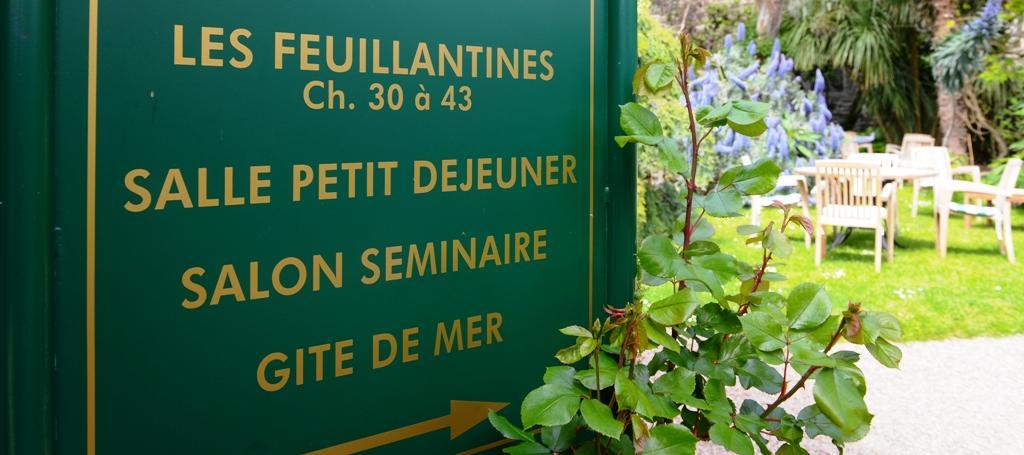 Logis Hotel Les Fuchsias Saint-Vaast-la-Hougue Ngoại thất bức ảnh